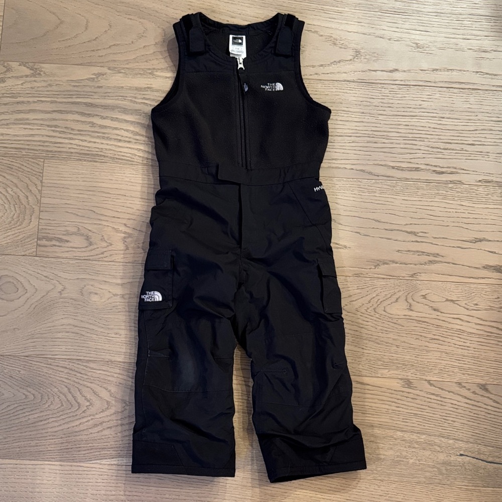 The North Face Kids Black Snow Pants (snow bibs)